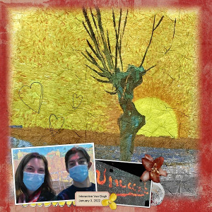 MOC10 - January 4: Photo blended into background