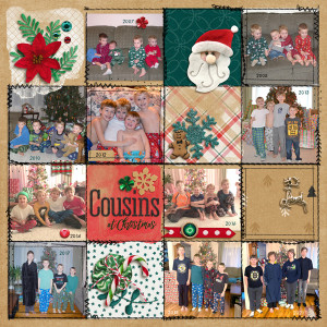 MOC Day 10 - Cousins At Christmas