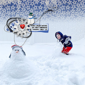 MOC10 Day4 -First Snowman