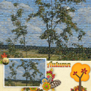 January 14: Mosaic photo effect