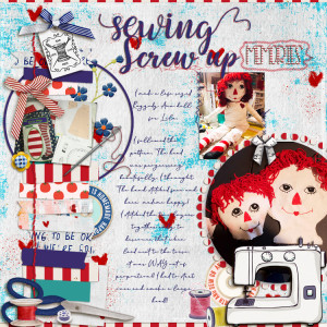 Sewing Screw Up Memories DAY15FULL