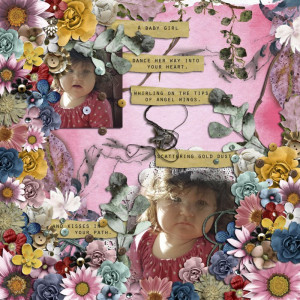 MOC 10: DAY 15: Filled page: A baby girl