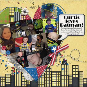 Curtis Loves Batman!