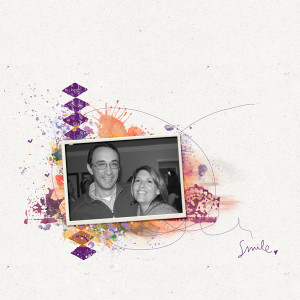 Smile - Day 12 Mixed Media