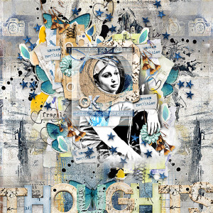 Title Bleeding Off The Page-Jan 2022-Lost In Thoughts