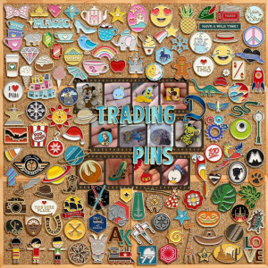 MOC10 - Day 19 Same But Different Elements - Trading Pins