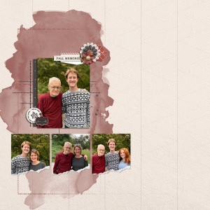 MOC10-21 Combine Two Templates: Fall Memories