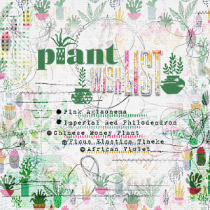 Plant Wish List