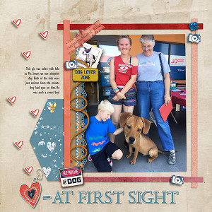 MOC10 Day 22 - Love At First Sight Bobblehead Page