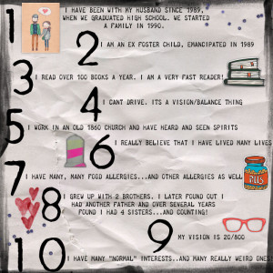 January 27 10 Things About You