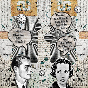 MOC10-Day #24-Conversation-Speech Bubbles-Tick Tock