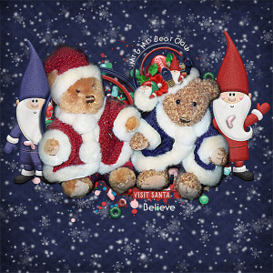 MOC10-Day #28-Recreate Part Of A Photo With Elements-Bear Claus Santas
