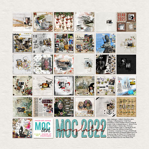 Completed MOC 10 Collage January 2022