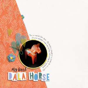 My First Dala Horse