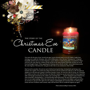 Day 29 - Christmas Eve Candle