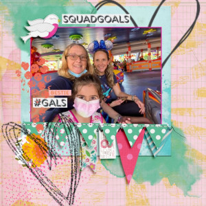 WEndy, Katie And Aria Grace At Disney 2021