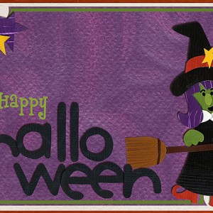 Halloween Card- Witch