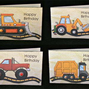 A collection of truck cards