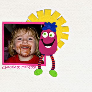 Chocolate monster