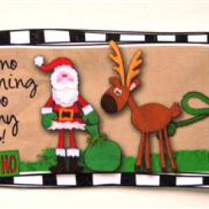 Christmas bookmark