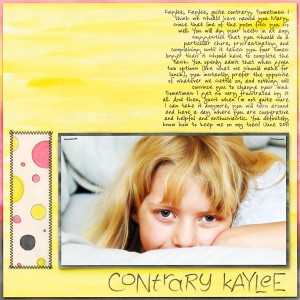 Contrary Kaylee