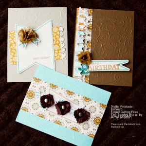 blue/brown cards