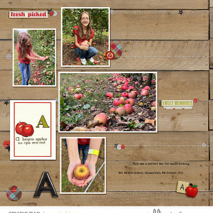 At the Apple Orchard