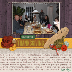 Thankful for Thanksgiving
