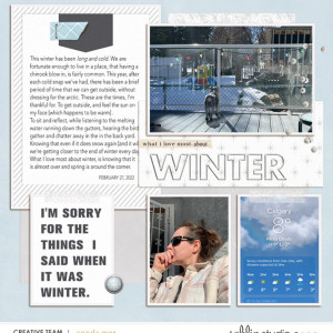 March 2022 Template Freebie | Sahlin Studio