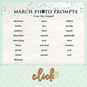 march photo prompts
