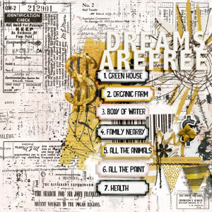Dreams Are Free - FF 04/15 - Journaling Challenge