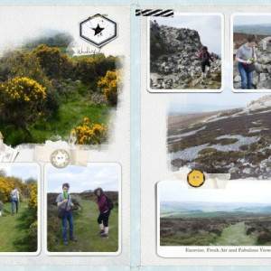 Rambling Near Stiperstones - 2 Pager