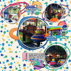 Alien Swirling Saucers