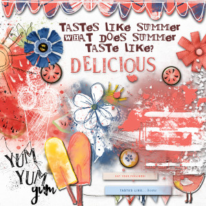 May Art Journaling Week 2 {Tastes Like Summer}