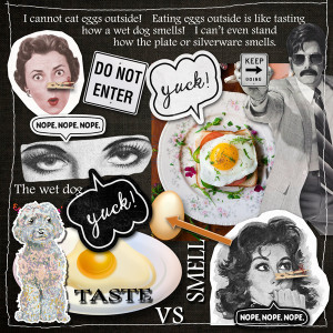 May Art Journaling Week 3 {Taste VS Smell}