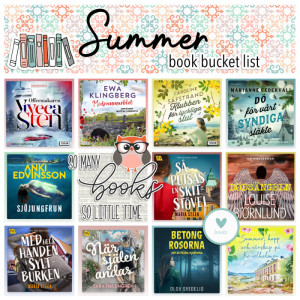 Summer book bucket list