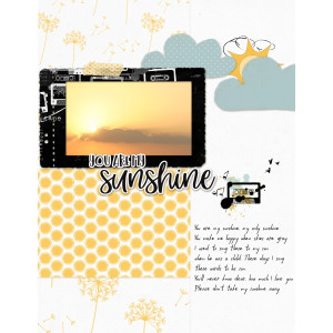 You are my susnhine