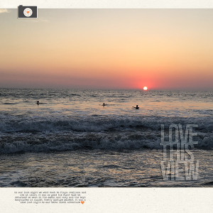 Sunset Swim