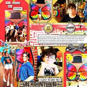 June Template Challenge {Cousin Fun}