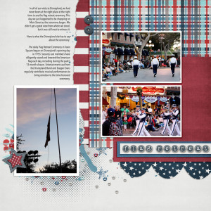 Disneyland Flag Retreat