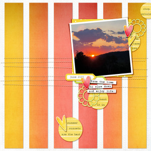 summer sunset