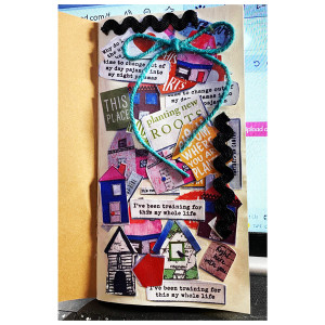 Travelers Notebook Mixed Media Page