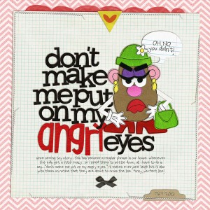 angry eyes