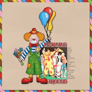 clowning around