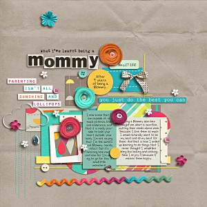 What I've learnt being a Mommy