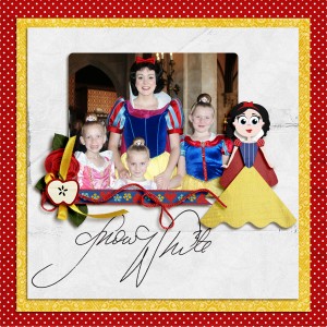 Snow White - autograph book