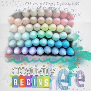 creativity begins here