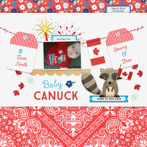 July 22 Inspiration Challenge: Baby Canuck