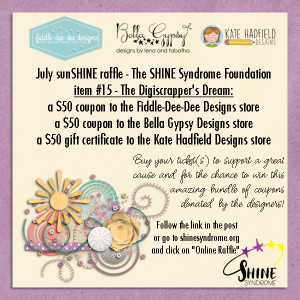 sunSHINE Raffle - The Digiscrapper's Dream