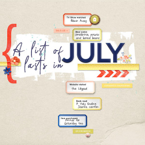 A List Of Lasts For July